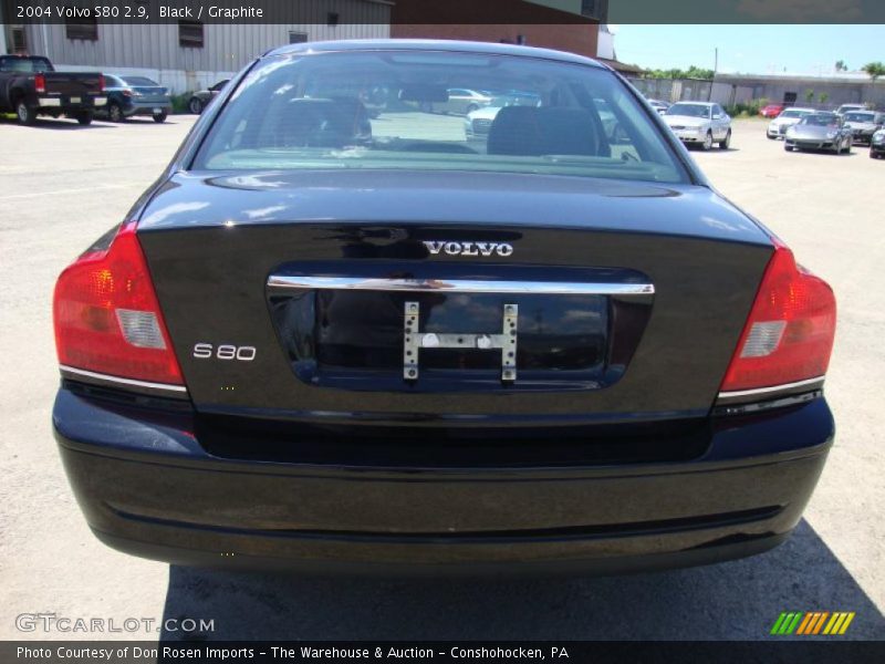 Black / Graphite 2004 Volvo S80 2.9