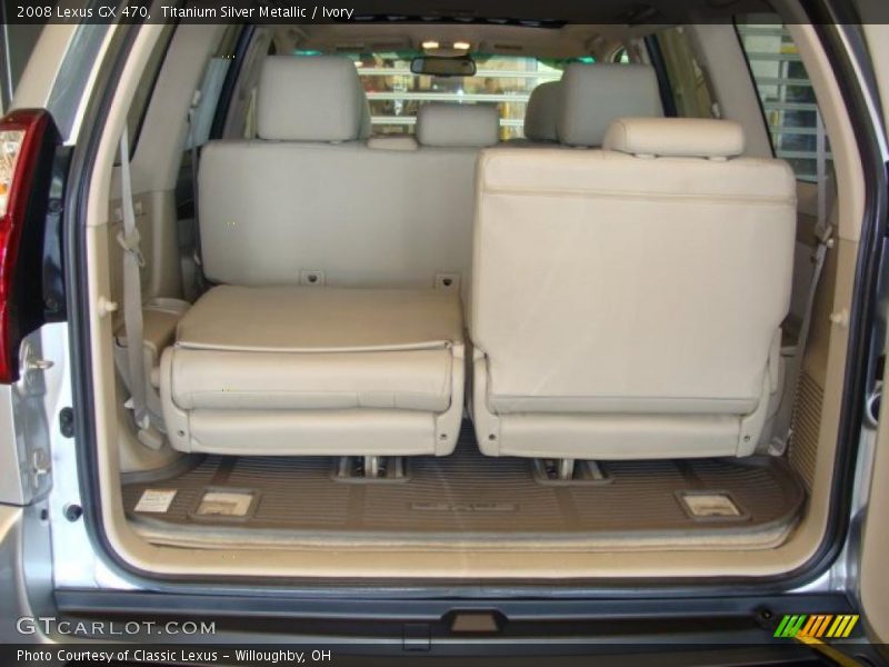 Titanium Silver Metallic / Ivory 2008 Lexus GX 470