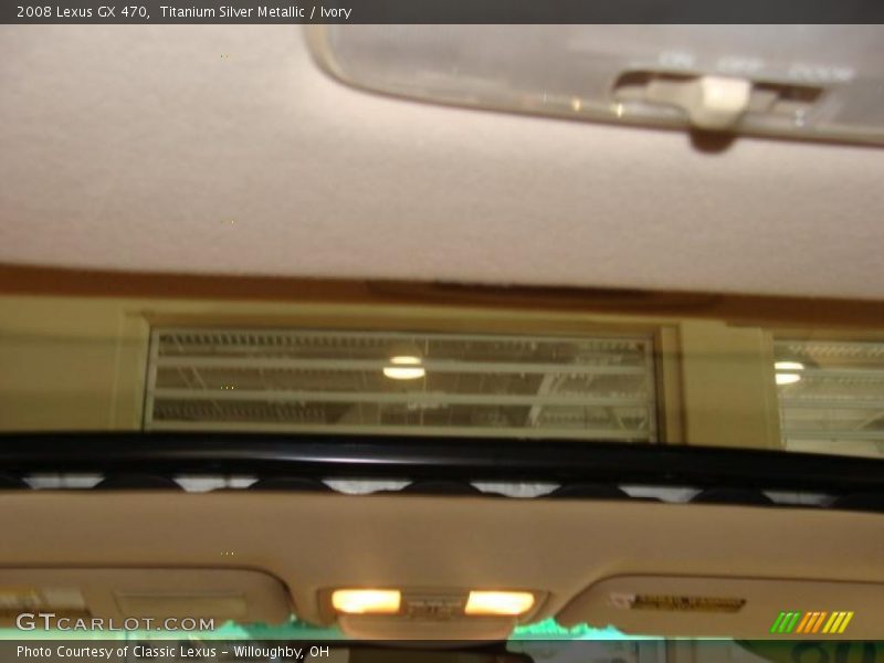 Titanium Silver Metallic / Ivory 2008 Lexus GX 470