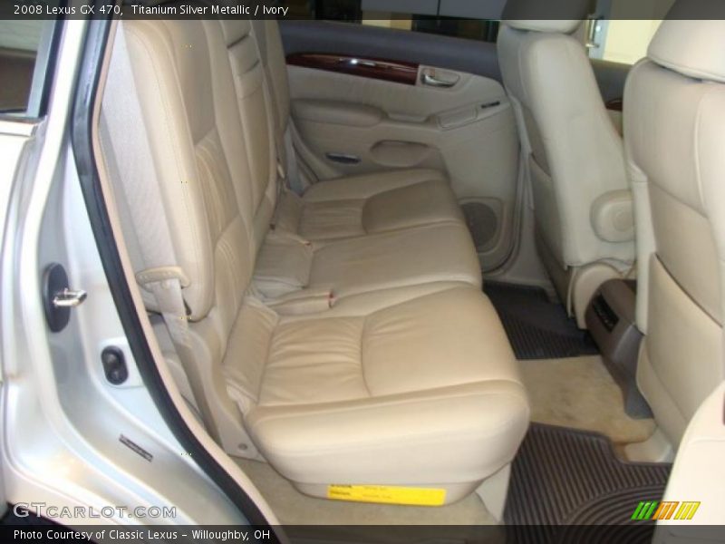 Titanium Silver Metallic / Ivory 2008 Lexus GX 470