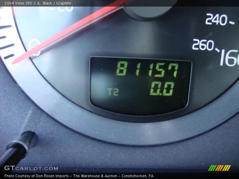 Black / Graphite 2004 Volvo S80 2.9