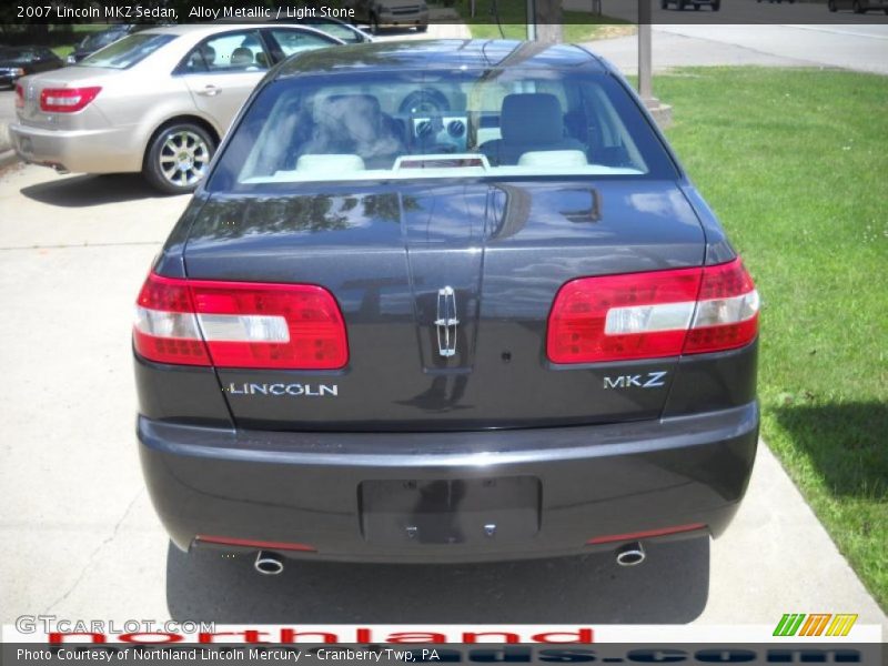 Alloy Metallic / Light Stone 2007 Lincoln MKZ Sedan
