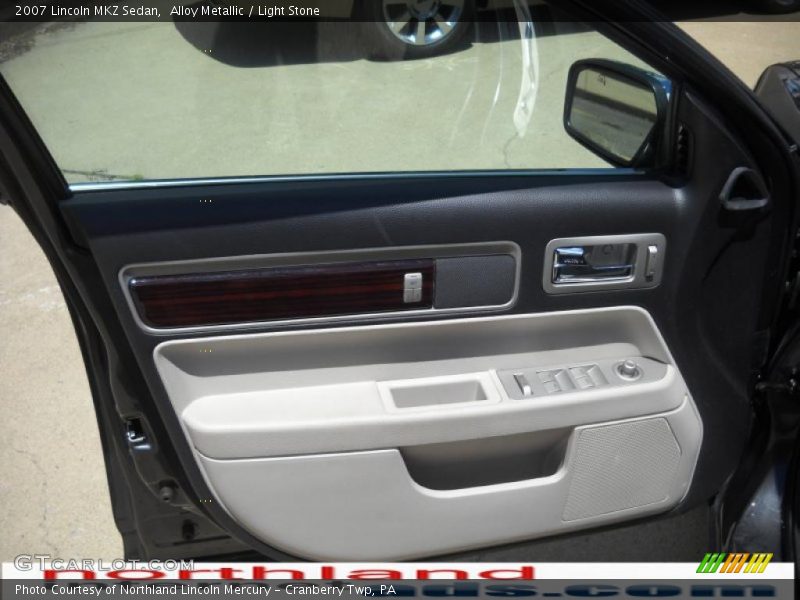 Alloy Metallic / Light Stone 2007 Lincoln MKZ Sedan