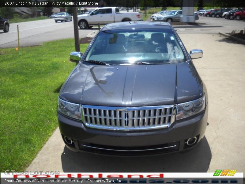 Alloy Metallic / Light Stone 2007 Lincoln MKZ Sedan