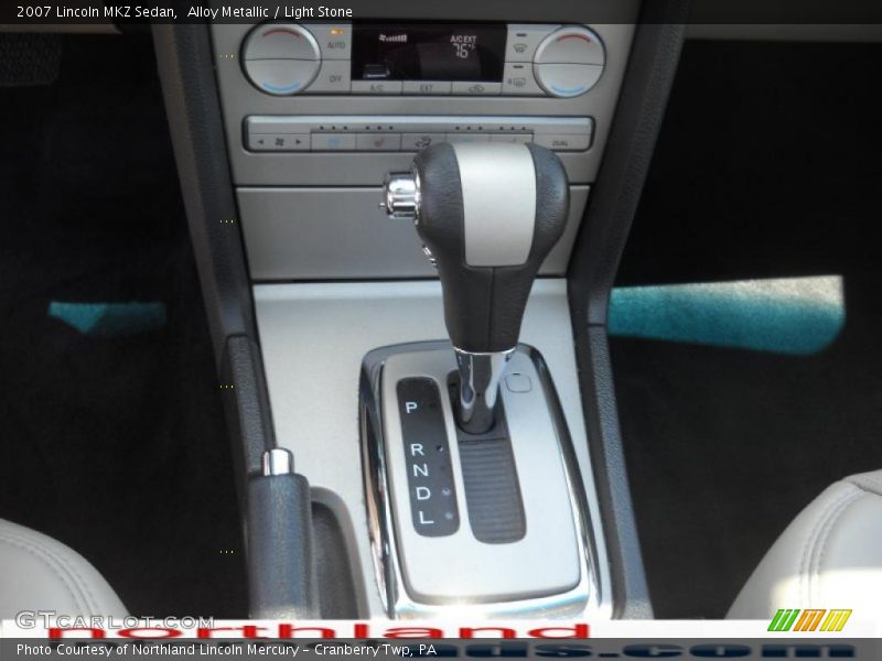 Alloy Metallic / Light Stone 2007 Lincoln MKZ Sedan