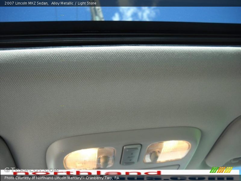 Alloy Metallic / Light Stone 2007 Lincoln MKZ Sedan