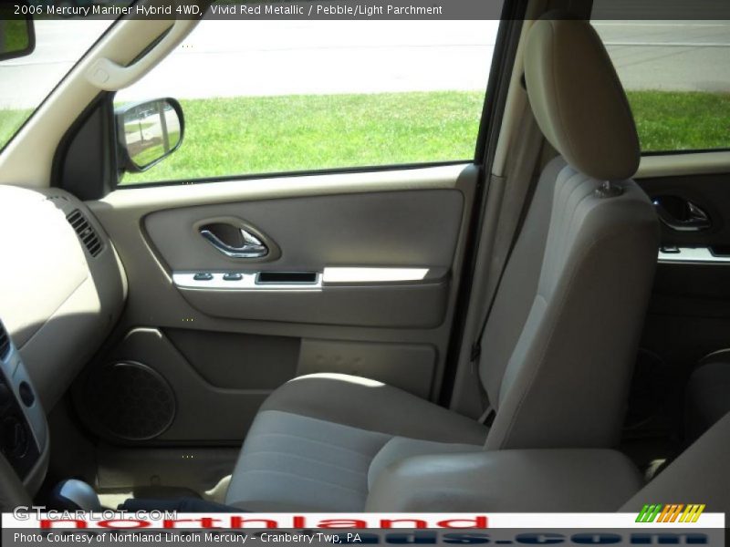 Vivid Red Metallic / Pebble/Light Parchment 2006 Mercury Mariner Hybrid 4WD