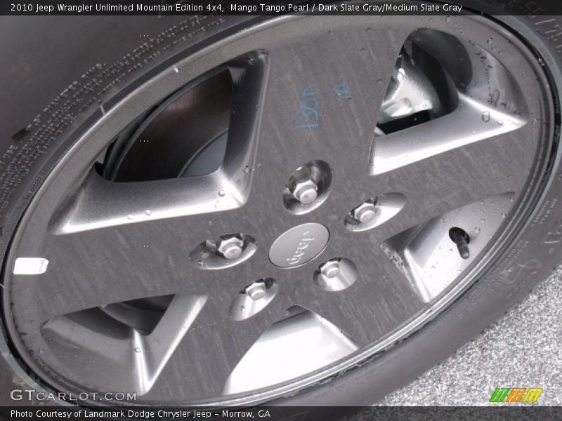 Mango Tango Pearl / Dark Slate Gray/Medium Slate Gray 2010 Jeep Wrangler Unlimited Mountain Edition 4x4