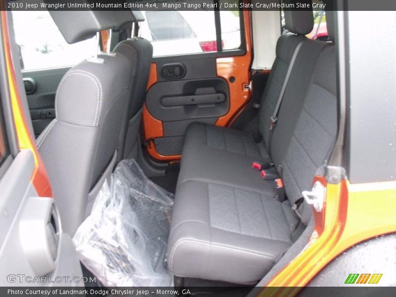 Mango Tango Pearl / Dark Slate Gray/Medium Slate Gray 2010 Jeep Wrangler Unlimited Mountain Edition 4x4