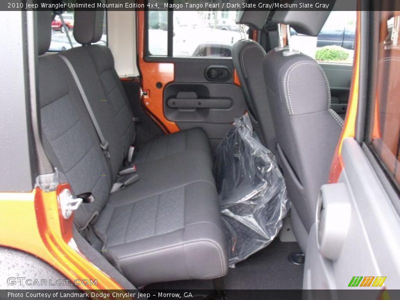 Mango Tango Pearl / Dark Slate Gray/Medium Slate Gray 2010 Jeep Wrangler Unlimited Mountain Edition 4x4