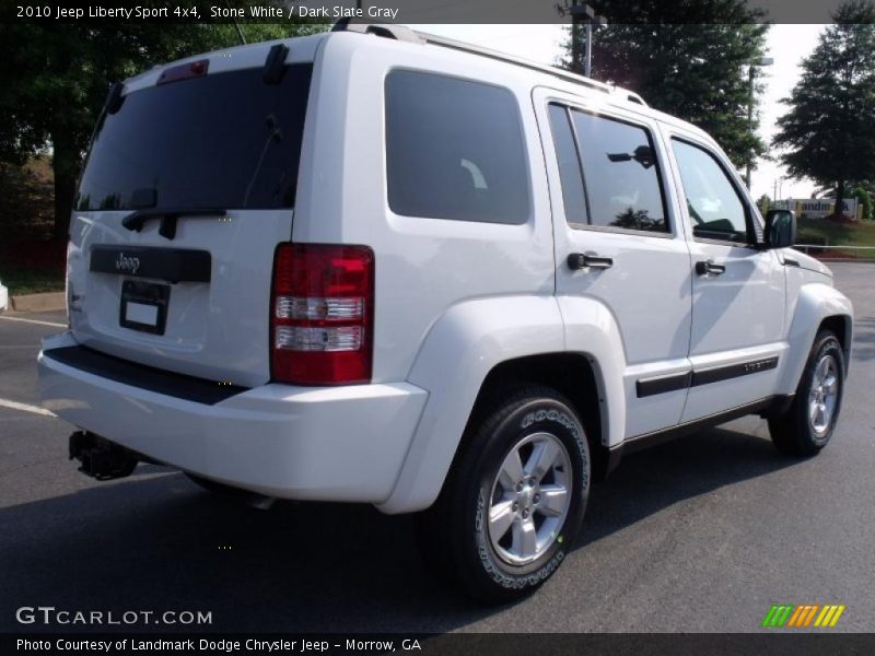 Stone White / Dark Slate Gray 2010 Jeep Liberty Sport 4x4