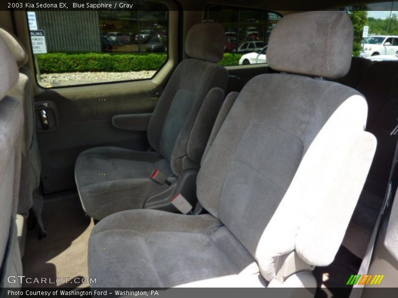 Blue Sapphire / Gray 2003 Kia Sedona EX