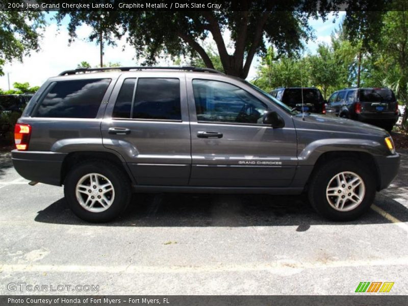 Graphite Metallic / Dark Slate Gray 2004 Jeep Grand Cherokee Laredo