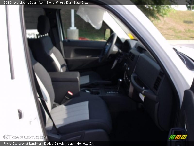 Stone White / Dark Slate Gray 2010 Jeep Liberty Sport 4x4