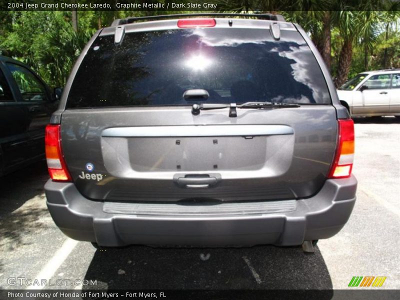 Graphite Metallic / Dark Slate Gray 2004 Jeep Grand Cherokee Laredo