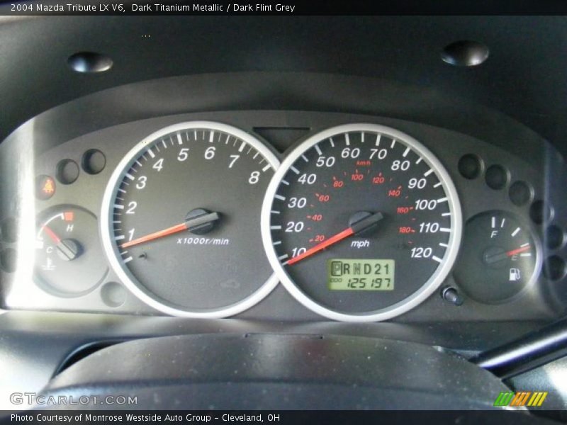 Dark Titanium Metallic / Dark Flint Grey 2004 Mazda Tribute LX V6