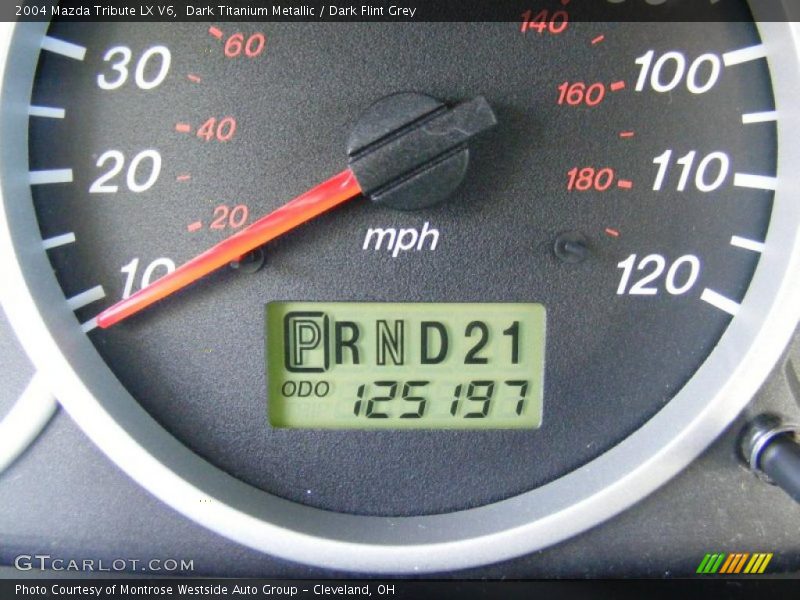 Dark Titanium Metallic / Dark Flint Grey 2004 Mazda Tribute LX V6