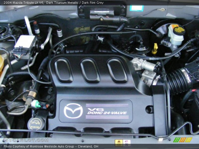 Dark Titanium Metallic / Dark Flint Grey 2004 Mazda Tribute LX V6