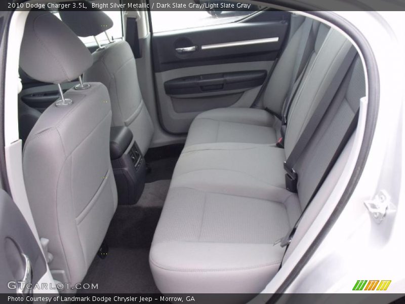 Bright Silver Metallic / Dark Slate Gray/Light Slate Gray 2010 Dodge Charger 3.5L