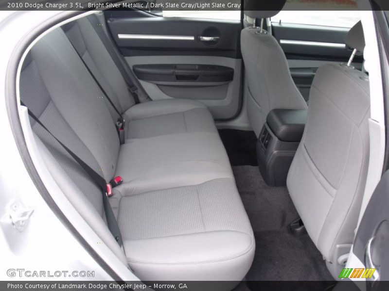 Bright Silver Metallic / Dark Slate Gray/Light Slate Gray 2010 Dodge Charger 3.5L