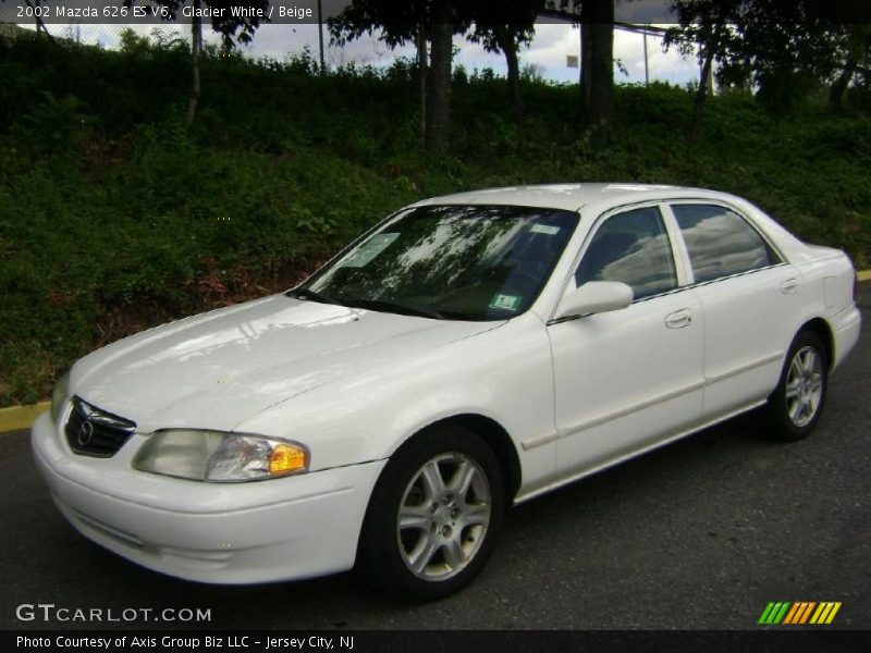 Glacier White / Beige 2002 Mazda 626 ES V6