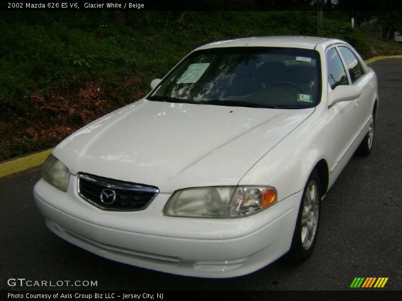 Glacier White / Beige 2002 Mazda 626 ES V6