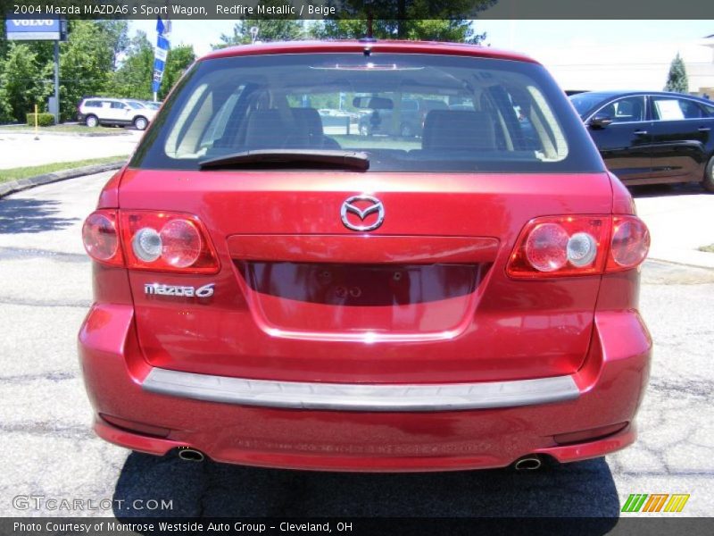 Redfire Metallic / Beige 2004 Mazda MAZDA6 s Sport Wagon