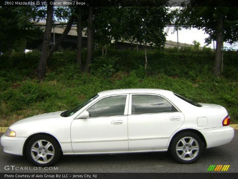 Glacier White / Beige 2002 Mazda 626 ES V6