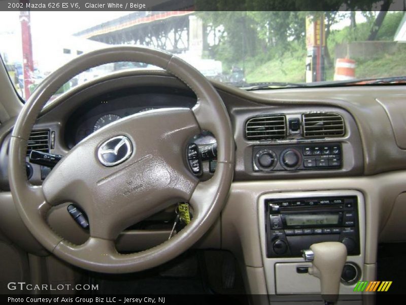 Glacier White / Beige 2002 Mazda 626 ES V6