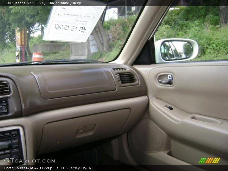 Glacier White / Beige 2002 Mazda 626 ES V6