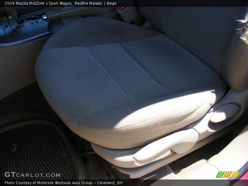 Redfire Metallic / Beige 2004 Mazda MAZDA6 s Sport Wagon