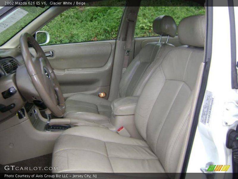 Glacier White / Beige 2002 Mazda 626 ES V6