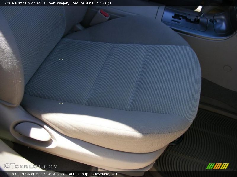 Redfire Metallic / Beige 2004 Mazda MAZDA6 s Sport Wagon