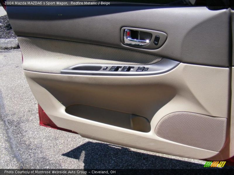 Redfire Metallic / Beige 2004 Mazda MAZDA6 s Sport Wagon
