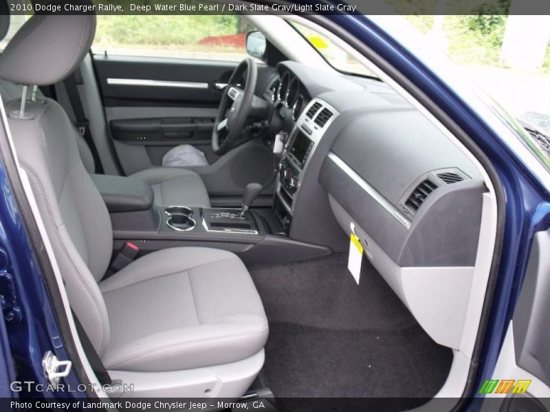 Deep Water Blue Pearl / Dark Slate Gray/Light Slate Gray 2010 Dodge Charger Rallye