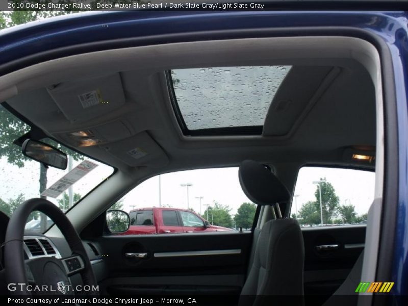 Deep Water Blue Pearl / Dark Slate Gray/Light Slate Gray 2010 Dodge Charger Rallye