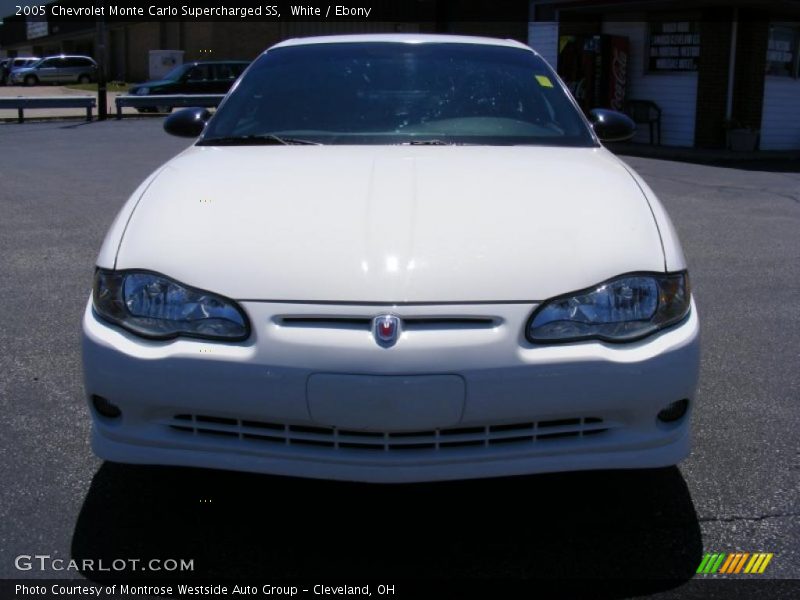 White / Ebony 2005 Chevrolet Monte Carlo Supercharged SS