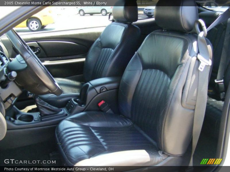 White / Ebony 2005 Chevrolet Monte Carlo Supercharged SS