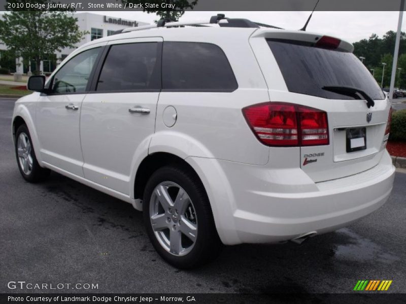 Stone White / Dark Slate Gray 2010 Dodge Journey R/T