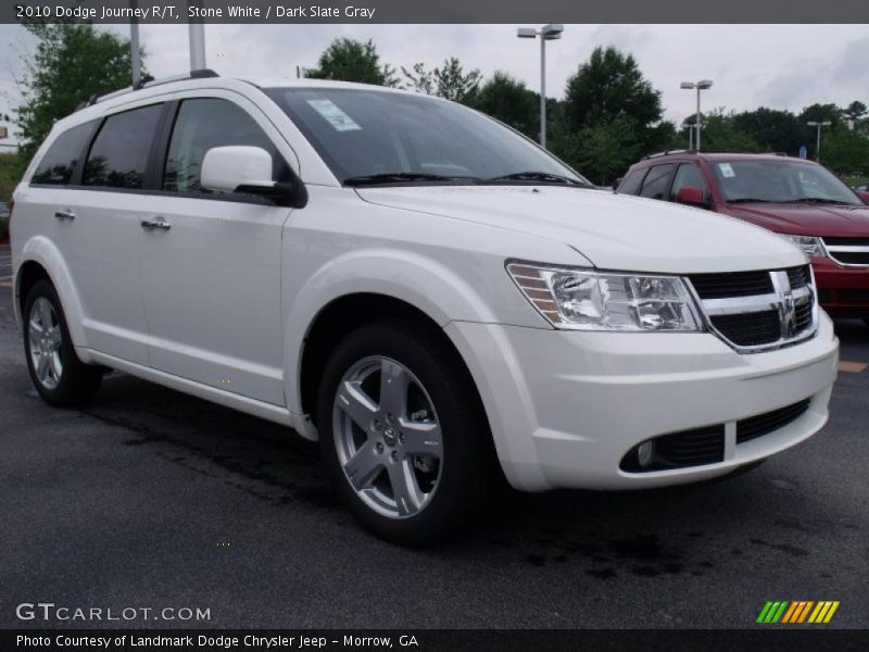 Stone White / Dark Slate Gray 2010 Dodge Journey R/T