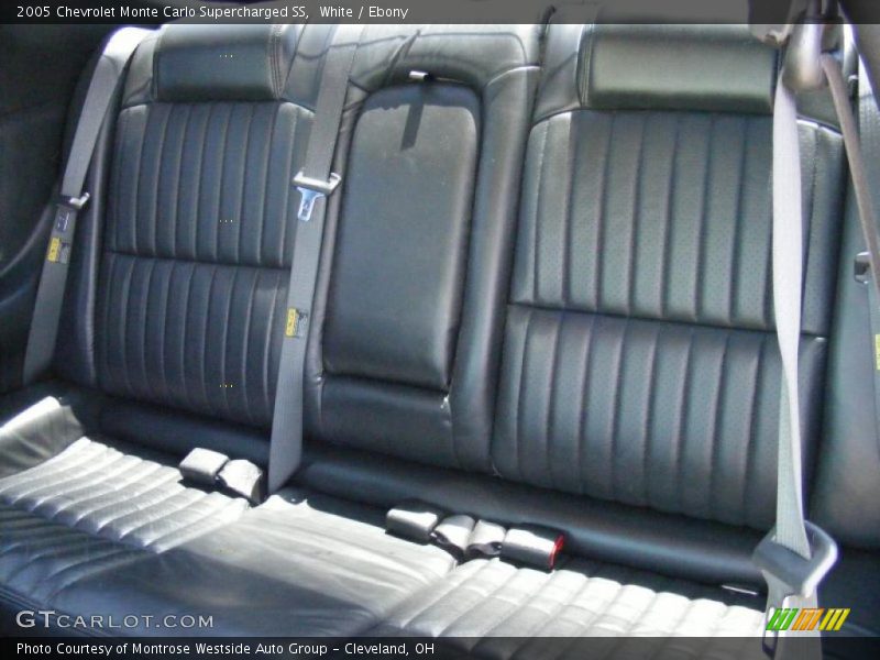 White / Ebony 2005 Chevrolet Monte Carlo Supercharged SS