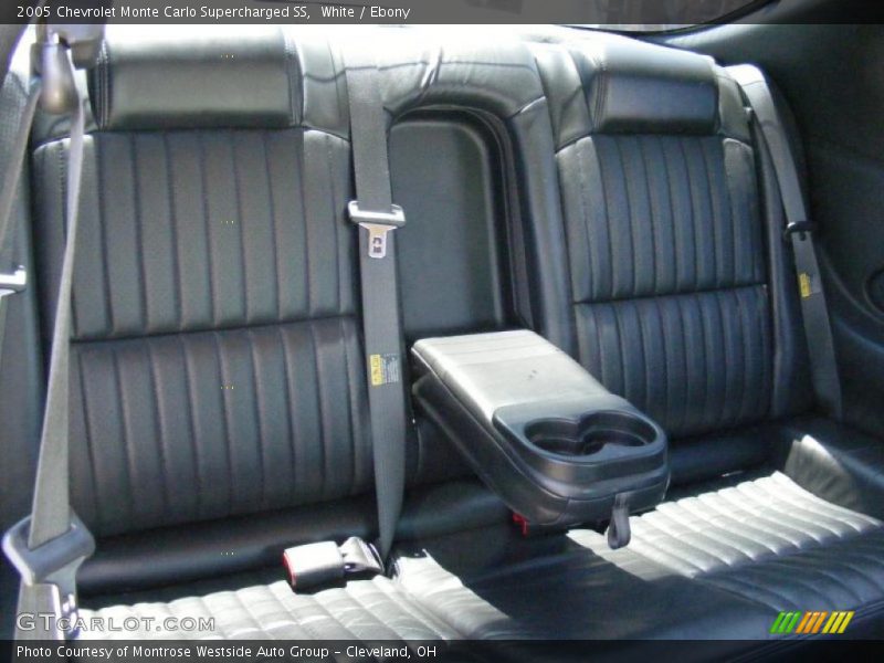 White / Ebony 2005 Chevrolet Monte Carlo Supercharged SS