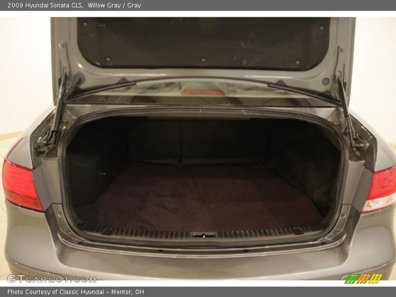 Willow Gray / Gray 2009 Hyundai Sonata GLS