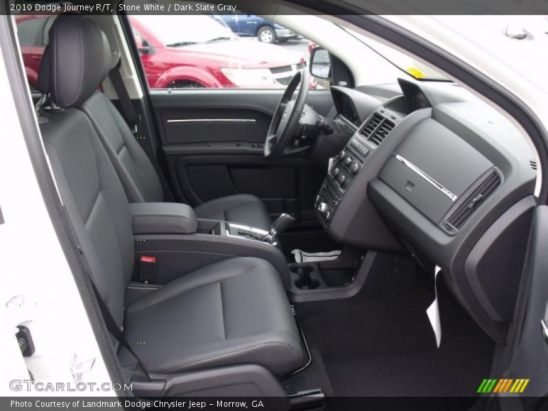 Stone White / Dark Slate Gray 2010 Dodge Journey R/T
