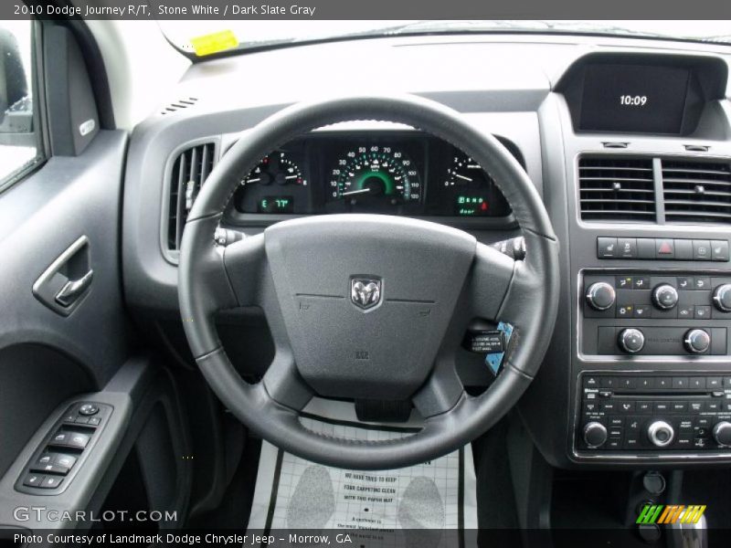 Stone White / Dark Slate Gray 2010 Dodge Journey R/T