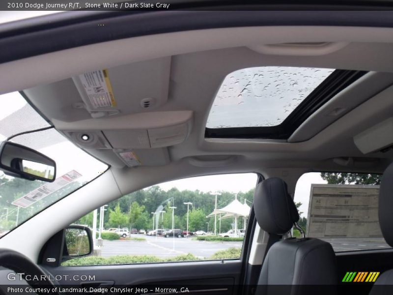 Stone White / Dark Slate Gray 2010 Dodge Journey R/T