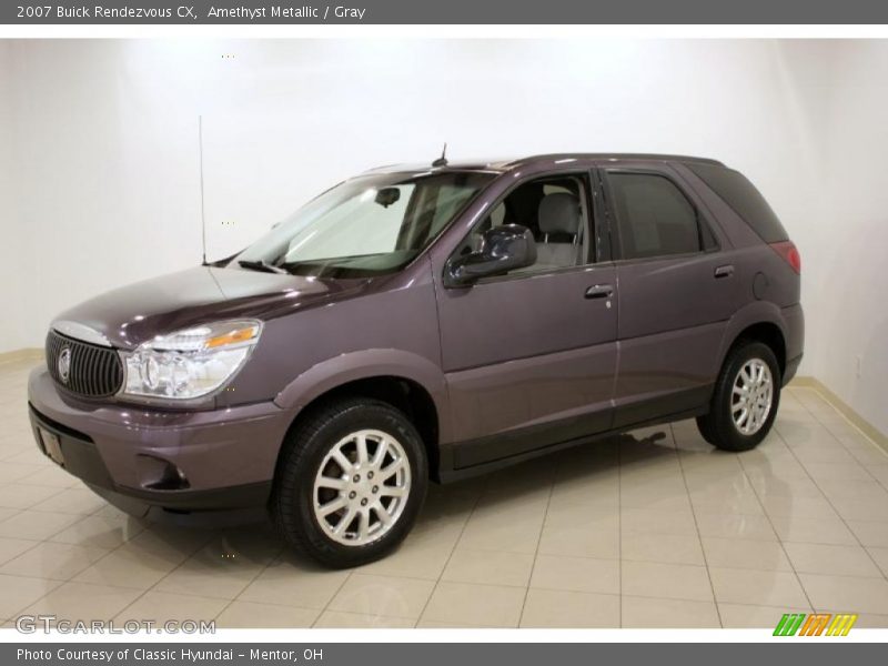 Amethyst Metallic / Gray 2007 Buick Rendezvous CX