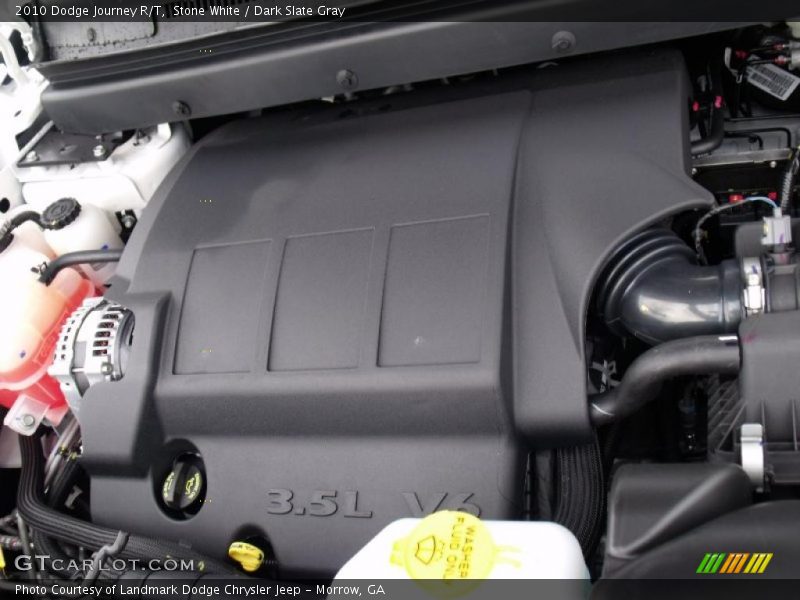 Stone White / Dark Slate Gray 2010 Dodge Journey R/T