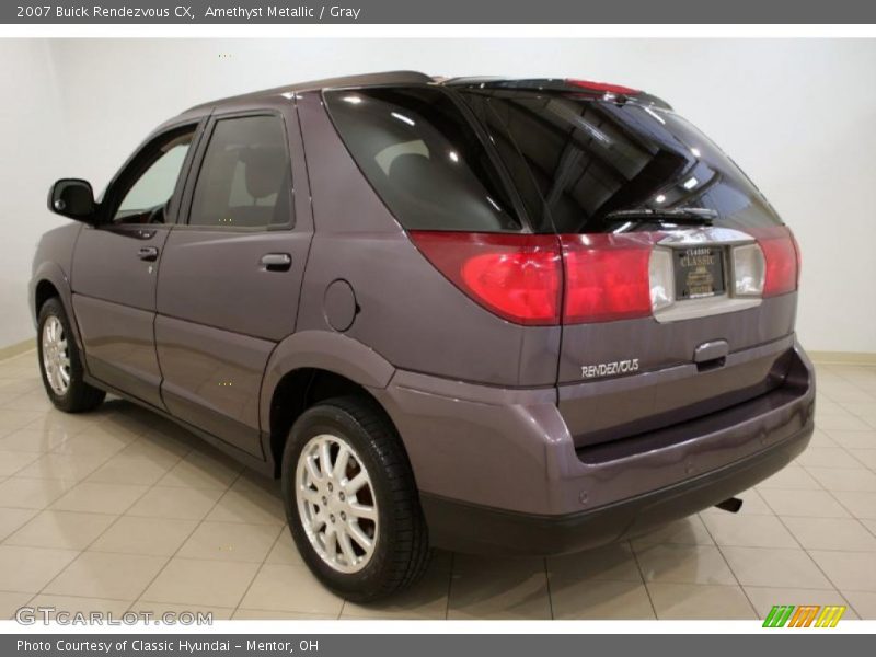 Amethyst Metallic / Gray 2007 Buick Rendezvous CX
