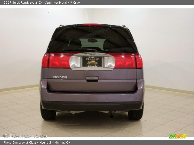 Amethyst Metallic / Gray 2007 Buick Rendezvous CX